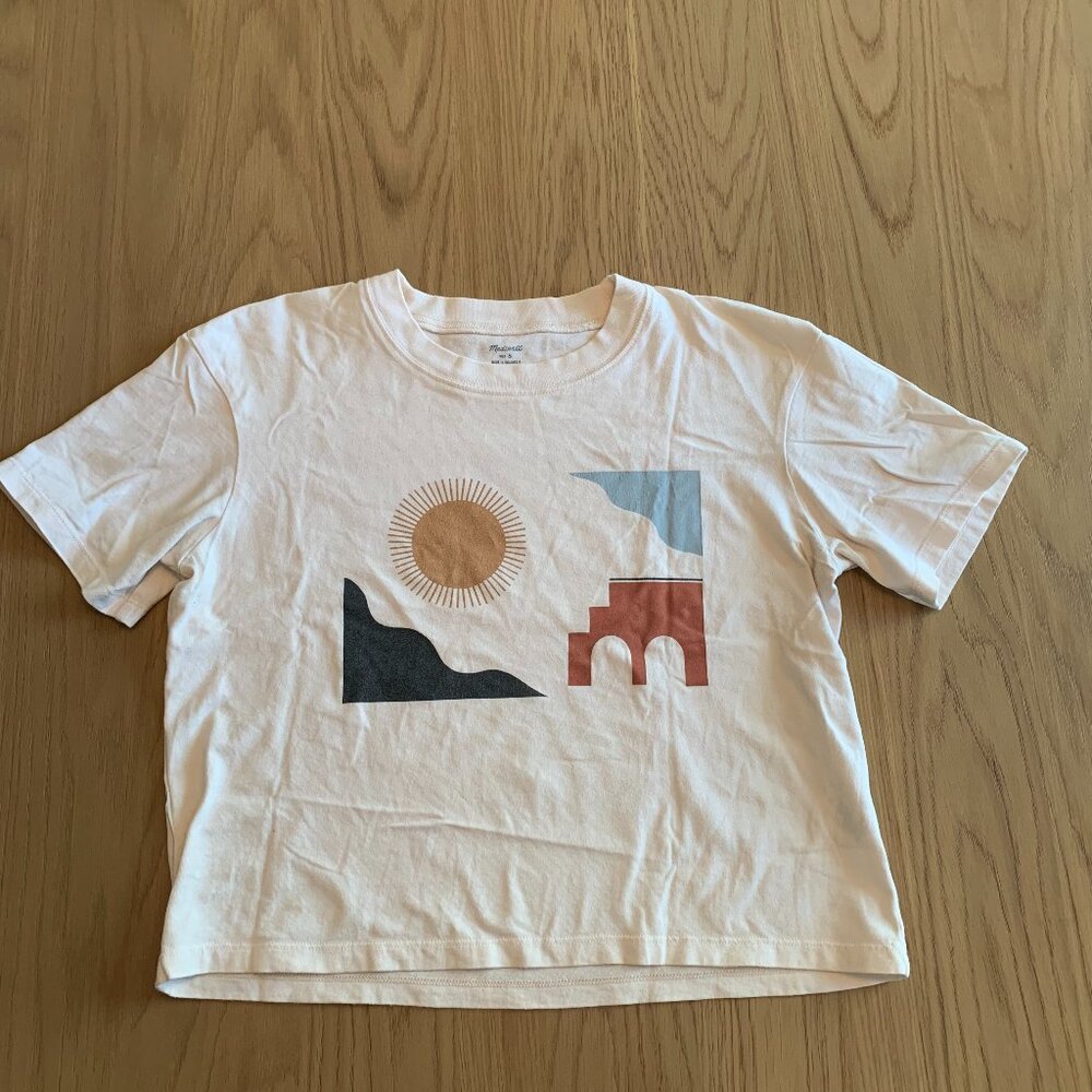 Madewell Graphic Boxy Tee